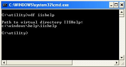 vdf.exe screen capture